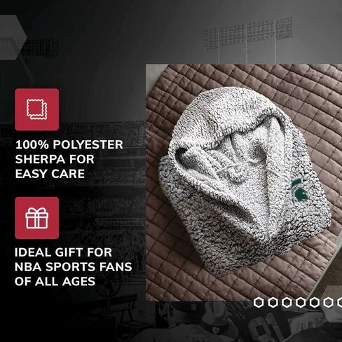NORTHWEST NCAA Adult Plush Hooded Robe with Pockets - 100% Polyester Sherpa Blend - Machine Washable - Relaxation & Style in Saudi Arabia