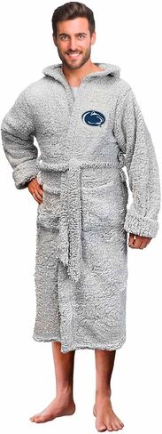NORTHWEST NCAA Adult Plush Hooded Robe with Pockets - 100% Polyester Sherpa Blend - Machine Washable - Relaxation & Style in Saudi Arabia