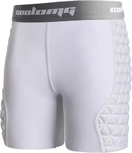 COOLOMG Girls Youth Softball Sliding Shorts Padded Compression Underwear Shorts Baseball Sliders Shorts in Kuwait