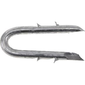 Galvanized Double Barbed Fence Staples (1-1/2") 5lb Box