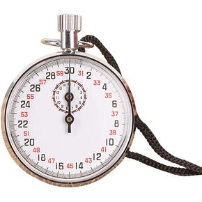 Mechanical Stop Watch, SXJ504 Handheld Sports Chronograph Alarm Mechanical Stopwatch Running Timer, for Sports Referee Running Cycling Count Timer