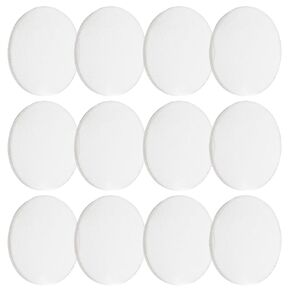 12Pcs Convex Lens, 1inch/2.5cm Diameter Convex Lens, Resin 3D Convex Lens VR Lens Film Field Mirror Magnifier, Transparent Optical Lens for Experiment and Teaching Activities