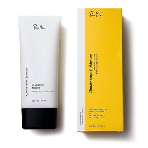 Pour Moi 3-in-1 Clarifying Polish with Exfoliating Sugar Crystals & Encapsulated Antioxidants | Luxurious Jelly Balm for Clean, Soft Skin & Dewy Finish | Removes Makeup & Pollution