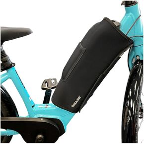 BiKase E-Bike Battery Cover Neoprene Electric Bicycle Battery Cover for Outdoor Riding, Transporting on Car Rack, eBike Battery Cover for Isolating Battery, Waterproof, Dirt Resistant