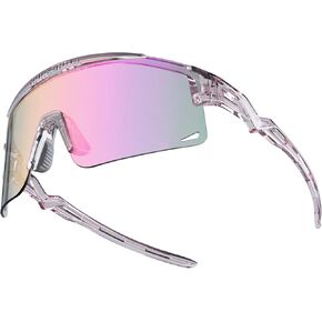 ROCKBROS Cycling Glasses Colour-changing UV Protection Against Wind and Sand Sports Glasses for Men Women Cycling Goggles