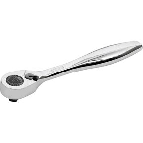 ARES 42070 – 1/2-Inch Drive 120 Tooth Ratchet – 3 Degree Swing Arc - Ergonomic Handle and Professional Gear Structure