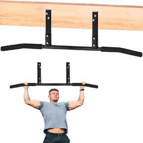 ATENTO Pull Up Bar, Chin Up Bars Ceiling Mount by Ultimate Body Press, Workout for Home Gym, Beam, Crossfit - Heavy-Duty, Foam Grip, Easy installation