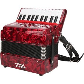 Accordion, Fine Workmanship 8 Bass Accordion AR-80 For Beginners to Play