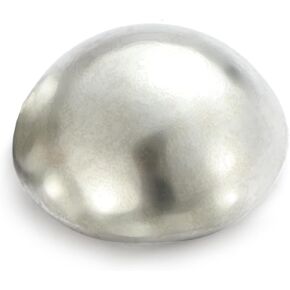 Hemispherical Indium Metal 99.995% Pure 1oz(28.3 Grams), High Purity for Electronics, Science Projects, Jewelry, Industrial Use, Collectors and Research Purposes – Unique Hemisphere Shape