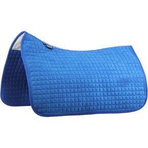 Harrison Howard All-Purpose Square Quilted Western Saddle Pad Breathable, Shock-Absorbing Saddle Pad Comfortable Fit for Horses
