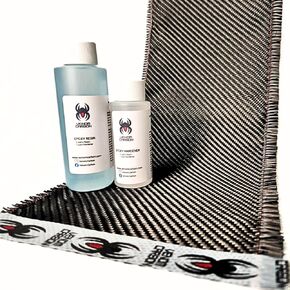 6" x 5FT Twill Weave Resin Kit