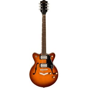 جيتار Gretsch G2655 Streamliner Center Block Jr ذو قطعتين من خشب القيقب مكون من 6 أوتار مع V-Stoptail، ولاقطات BT-3S وأدوات تحكم متعددة الاستخدامات (اليد اليمنى، Abbey Ale) in Kuwait