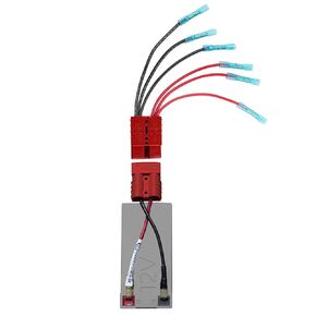Yak-Ease Spade-A-NATOR 12V Battery Connector Kit RCE12VSPD | Power Up to 3 Electronics for Ice Fishing, Kayak, Canoes, Duck Boats, Camping & Off-Grid | Plug & Play | Battery NOT Included