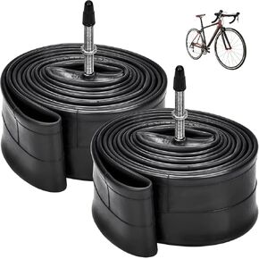 2 Pack 29" Bike Tubes 29x2.125/2.2/2.3/2.35/2.40 FV48mm Presta Valve 29" Bicycle Tubes Compatible with 29 x 2.125 29 x 2.20 29 x 2.25 29 x 2.30 29 x 2.35 29 x 2.40 Mountain Bike Inner Tubes