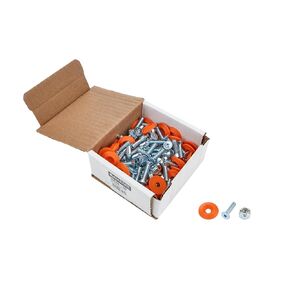 Allstar Performance Countersunk Bolt Kit Orange 50pk