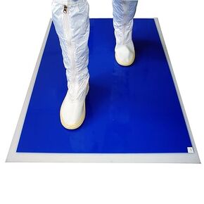 24"x 36" Sticky/Adhesive Mats 120 Sheets for Cleanroom Laboratory Hospital Construction Garage Pets Remove Dirt and Dust (4, Grey, 40um)