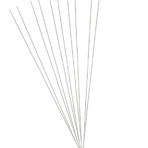 10pcs Stainless Steel Rods 2mm x 300mm, Solid Stainless Steel Round Bars Metal Rods for DIY Craft Car Helicopter Airplane Model