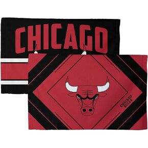 Northwest NBA Chicago Bulls Fan Towel 2-Pack, 16" x 25", Pick-N-Roll