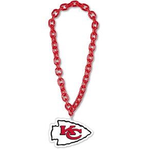 WinCraft Kansas City Chiefs Big Chain Logo Plastic Necklace