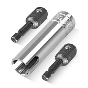 Camper Crank Handle Drill Bit Kit Fits for Coleman Fleetwood Pop Up Camper Crank Handle Accessories, Trailer Crank Handle Replacement 3/8 Socket