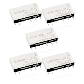 5Pin Power Relay CAT 700-TBR24 Fit for Allen-Bradley, 6A 250VAC 24VDC (10PCS)