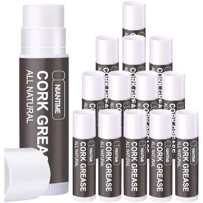 14Pcs All-Natural Cork Grease for Clarinet Flute Saxophone Grease Lubricant Tube Clarinet Cleaning and Care Woodwind Instruments Accessory for Saxophone Clarinet Flute