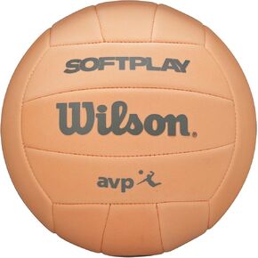WILSON AVP Soft Play Volleyball - Official Size, Orange