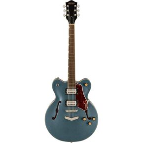 Gretsch G2622 Streamliner 6-String Center Block Double-Cut with V-Stoptail, Laminated Maple Body, Nato Neck, Right-Handed Electric Guitar (Gunmetal)