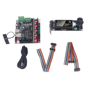 3D Printer Control Board for TinyBee V1.0 LCD Graphic Display Screen High Performance Connection RGB Backlight, and Screen Functions for2.0 Firmware