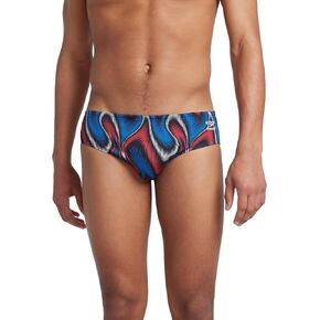 Speedo 800344598530 Purpose Brief Team Royal Blue/RED/White 30