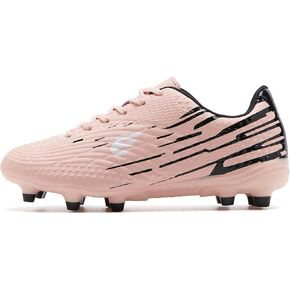 Boys and Girls Soccer Cleats Youth Firm Ground Athletic Outdoor Training Football Shoes for Little and Big Kids