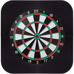 Black Dart Board Wall Protectors,Felt Dartboard Surround Wall Protector 23.6’’*23.6’’,Dartboard Wall Protector is Easy to Assemble,Nice Dart Accessories