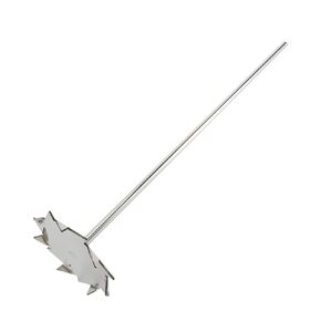 ONiLAB 18204526 316L Stainless Steel Spiral Stirrer, 50mm Stirrer Diameter, 8 mm Shaft Diameter, 250 mm Shaft Length