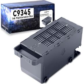 Spaceink C9345 Ink Maintenance Box Replacement for Epson ET-5850 ET-8550 ET-16600 ET-16650 ET-5800 ET-5880 ET-8500 WF-7840 WF-7830 WF-7820 WF-7310 ST-C8000 Printers (C12C934591/PXMB9/C9345)(2 Packs)
