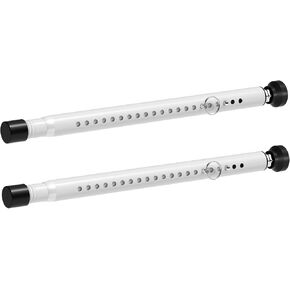 BsBsBest Window Security Bars Inside Adjustable 18 to 51 Inch Sliding Door Security Bar Interior Black 1 Pack Window Locks Security up and Down Window Bars Security Extendable