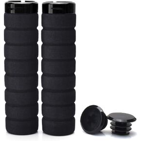 Bicycle Grips, Bicycle Handlebar Grips Sponge Grip Anti-Slip for Cycling Mountain Road Bikes E-Bike 22.2mm