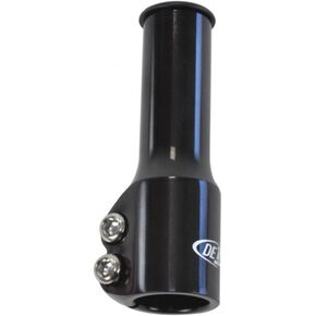 Bike Stem Raiser Handlebar Extender by Delta Cycle - Increases Bar Height Up to 4.6" - Riser Adapter for Mountain Bike (MTB), Hybrid, Road Bike, with Durable Aluminum Construction
