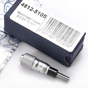Dasqua 4812-5105 0-0.25" Micrometer Head