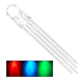 RGB LED for Arduino, ESP32, ESP8266, Raspberry Pi, Common Cathode, 50 Pieces