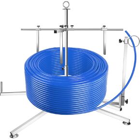 PEX Pipe Uncoiler for 3/8" to 1" Pex Tubing, Pex Pipe Uncoiler Suitable for Pex Pipes, Radiant Potable Water, Floor Heating Pipes, Pex Tube Uncoiler Maximum Load of 310 Pounds