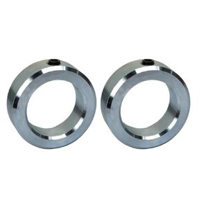 Jeremywell 2" Bore Zinc Plated Set Screw Shaft Collar OD 3" Width 7/8" (2 PCS)