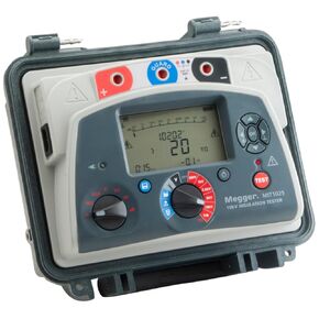 Megger MIT1025-US Insulation Tester with Output, 20 Teraohms Resistance, 10kV Multi-Range Test Voltage