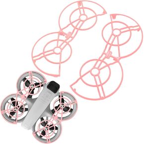Propeller Guard Protector for DJI Neo, Blade Guard for DJI Neo Drone Accessories Anti-collision Anti-interference Rings Protector for DJI Neo for Preventing Propeller Injuries (Orange)