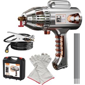 Welding Machine 110V, Handheld Welder Gun,140A ARC Digital Display, Weight 3.7Ib,Stick Welder, Portable Handheld Welder IGBT Inverter 6 Variable Current Adjustment with Welding Tools