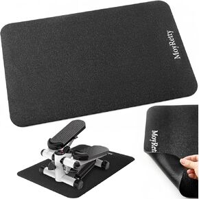 Non-Slip Workout Mat for Under Desk Elliptical, MoyRetty Ellipse Leg Exerciser Machine Mat, Suitable for Electric Seated Foot Pedal Exerciser, Stability and Floor Protection