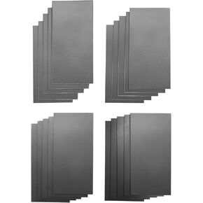 SAVVY METAL Variety Pack of 20 Welding Coupons (3/16" Thick, 11, 14, and 16 Gauge. Steel), 5 PCS Each, 2" x 4", Training and Practicing for MIG, TIG, Arc, Spot, Gas, and Brazing Welding Kit