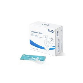 High Precision Hemocytometer, Disposable C100 Cell Counter Slides, 10 µl Capacity Digital Blood Count Cell Counting Chambers, Fit for RWD C100, Thermo Fisher Countess, Nanoentek EVE(Box of 50 Pcs)