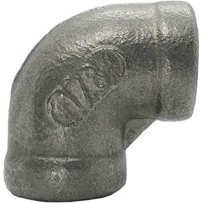 AF Hydro Stainless Steel SS316 90 Degree Elbow Pipe Fitting 1/4" NPT Female Thread, Pressure Rating up to 150 PSI, Class 150 Connector Adapter