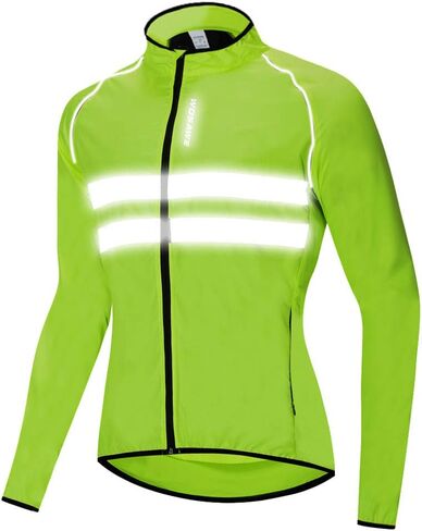 WOSAWE Packable Cycling Jacket Hooded Running Coat Lightweight Biking Windbreaker in Saudi Arabia