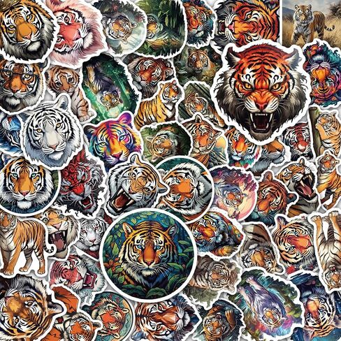 100 Pack Tree Stickers, Tree Graphic Decal Sticker for Laptop, Phone, Car, Water Bottle, Stickers for Tree Lovers in Saudi Arabia